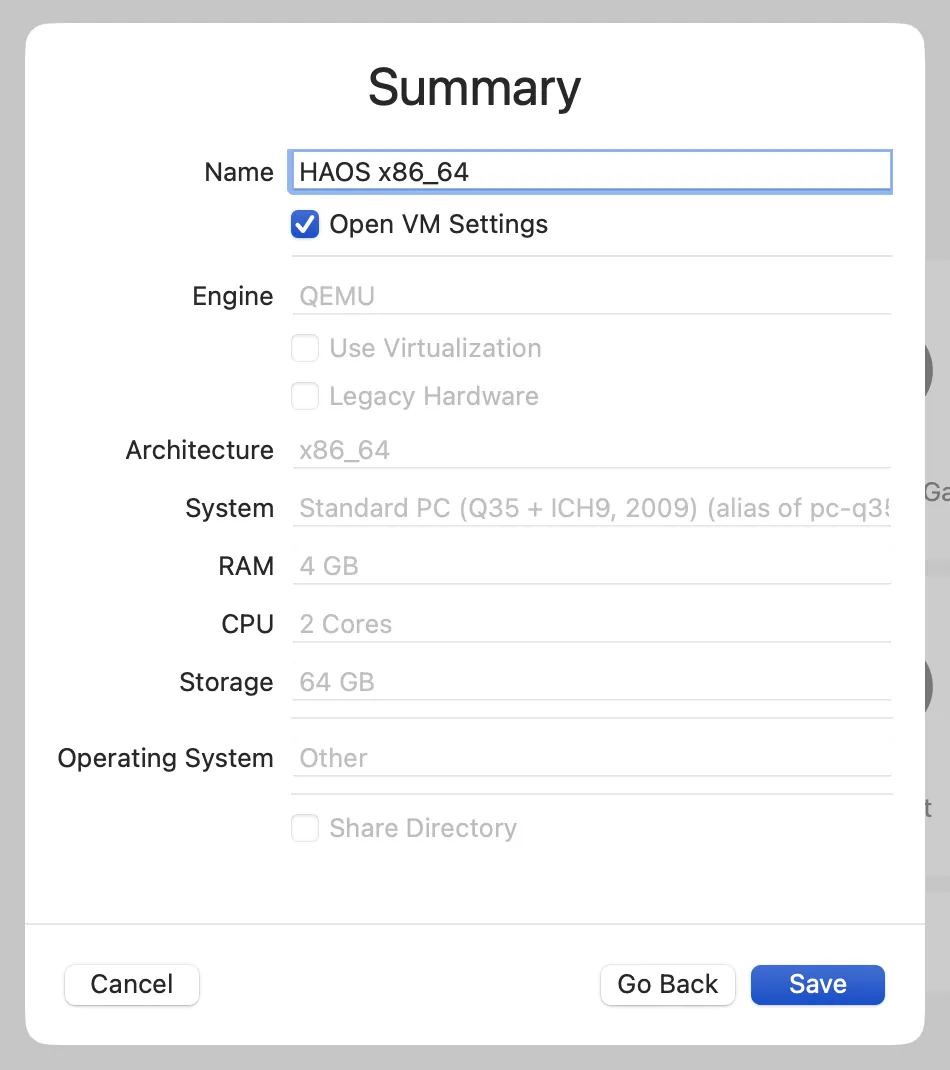 UTM setup - summary